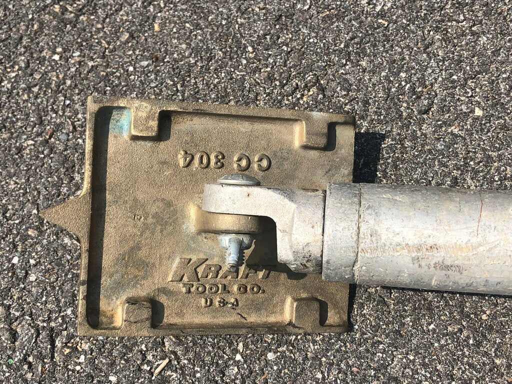 Bronze Walking Groover with Handle