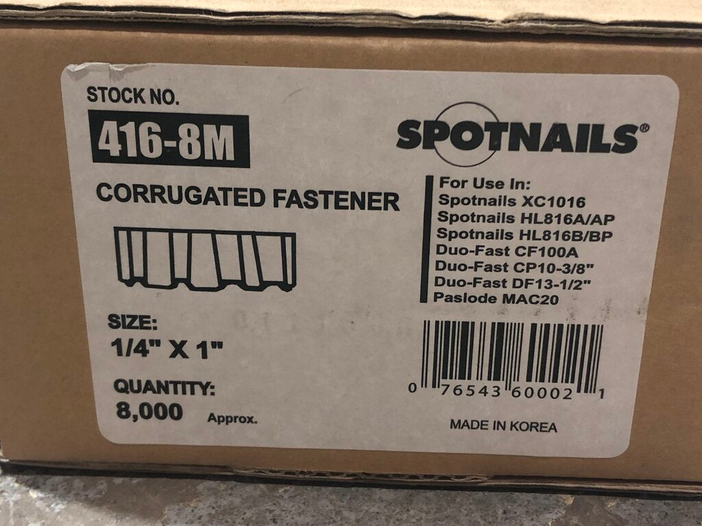 Corrugated Fasteners