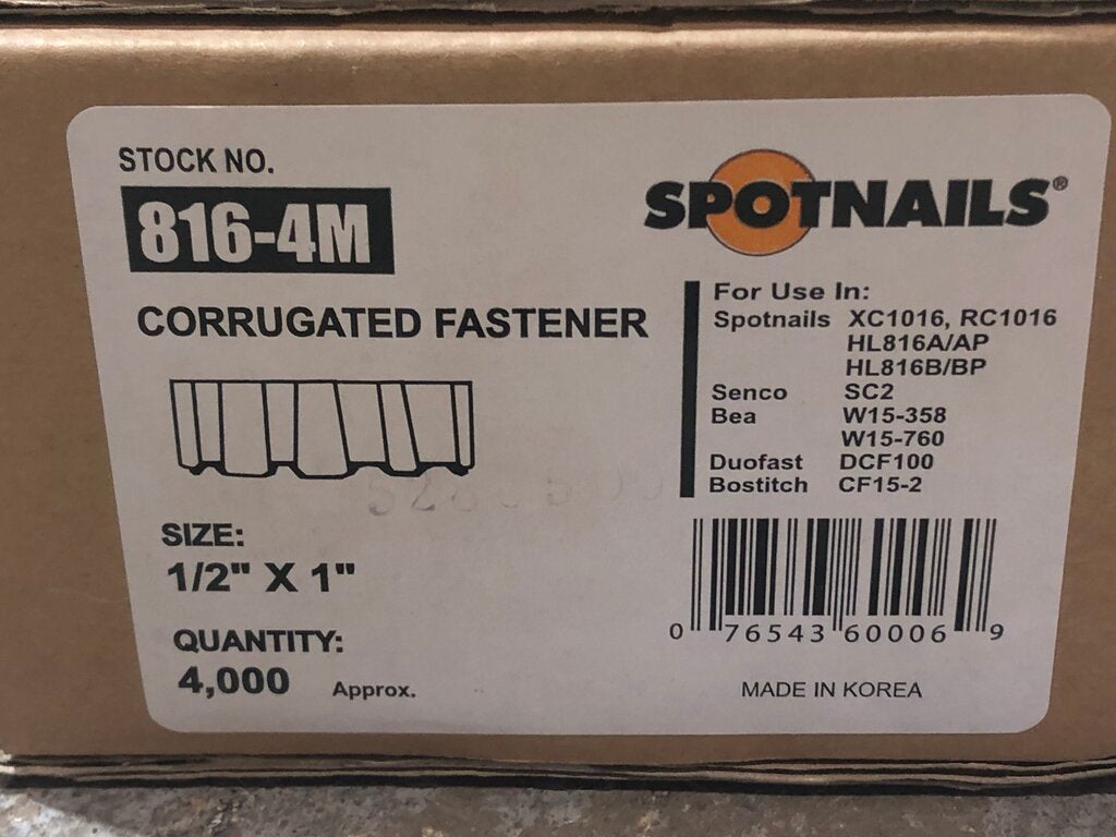 Corrugated Fasteners