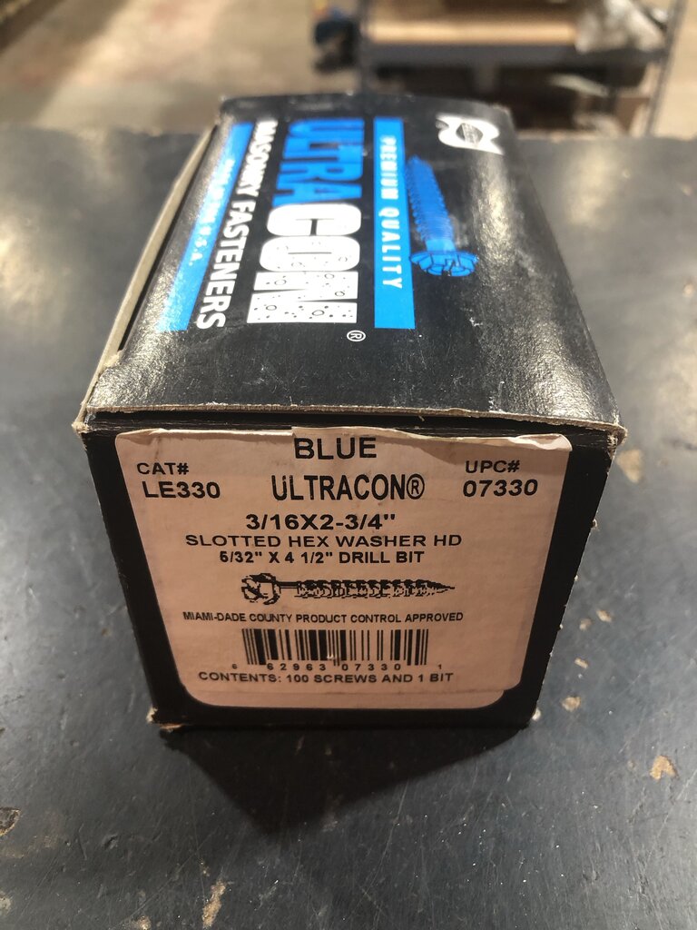 ULTRACON Masonry Fasteners