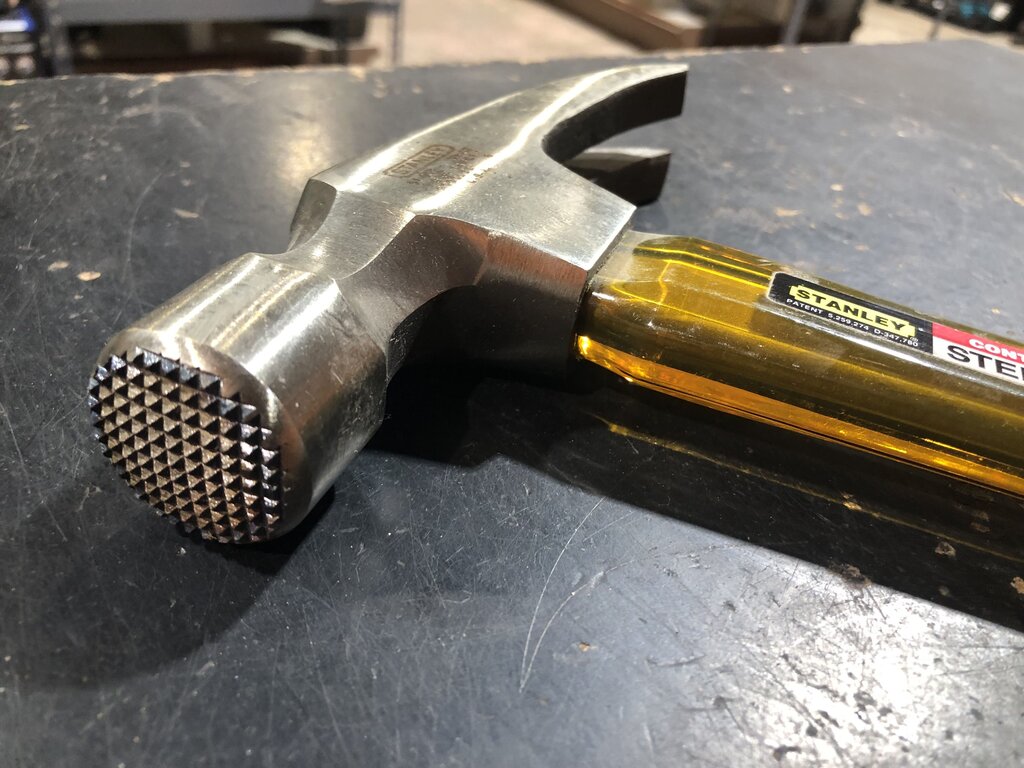 Milled Face Rip Claw Hammer
