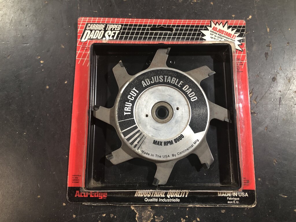 Tru-Cut Adjustable Dado