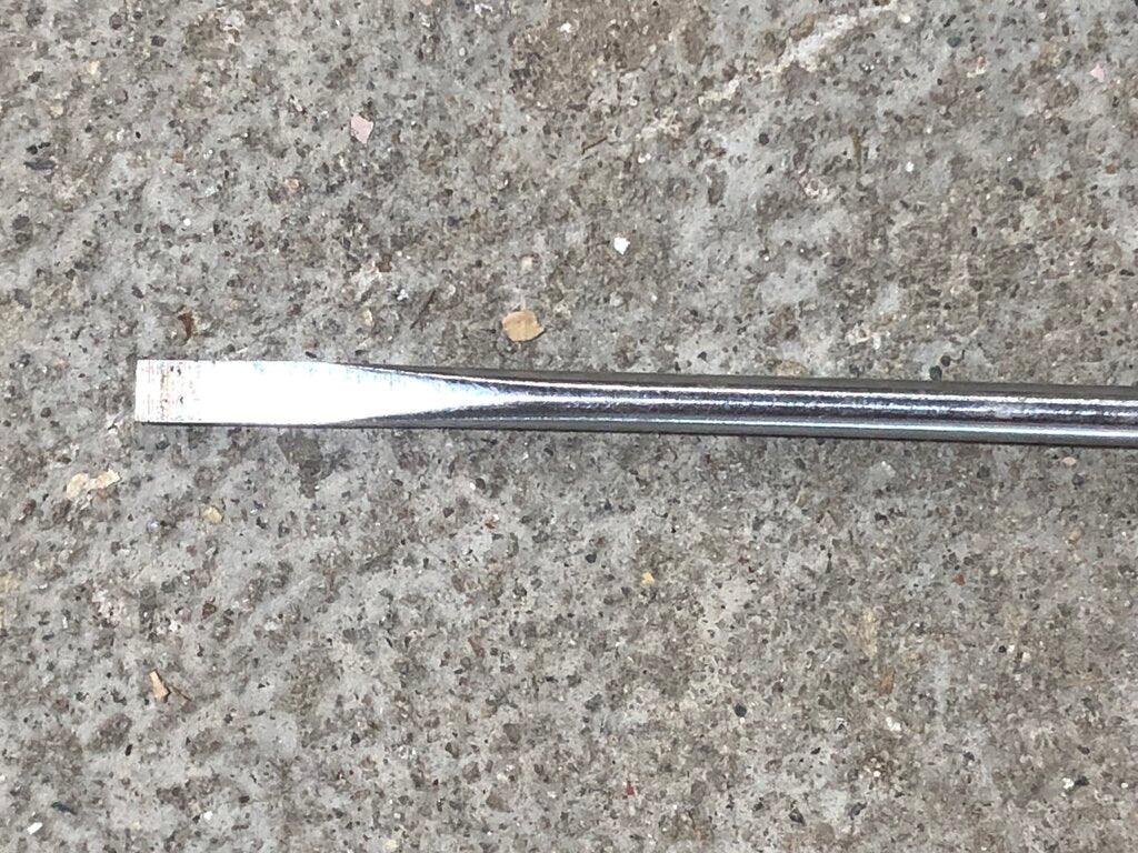 Flat Tip Screwdriver