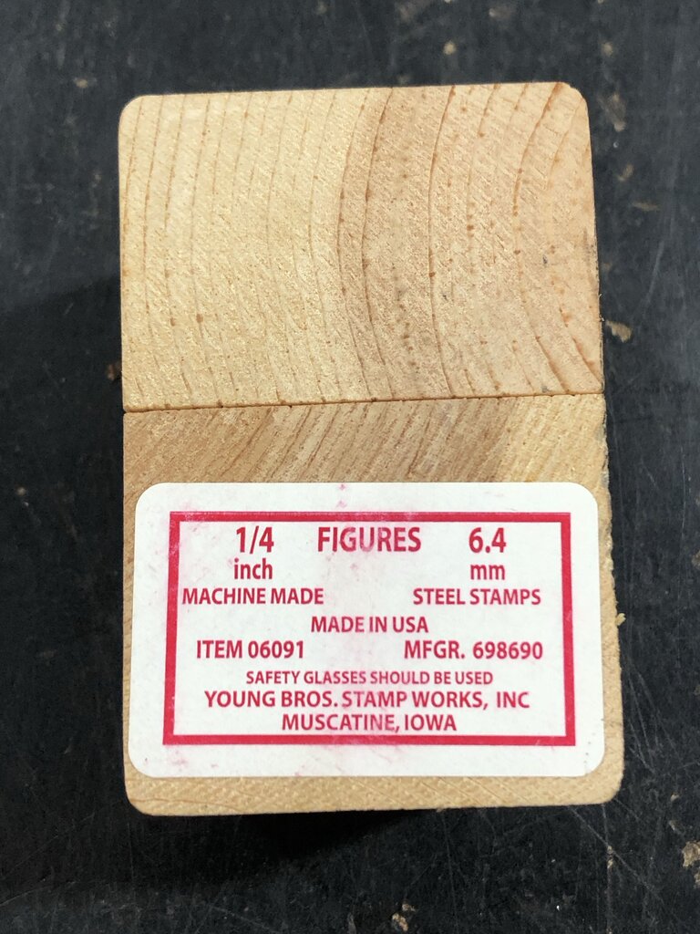 Steel Stamp Set