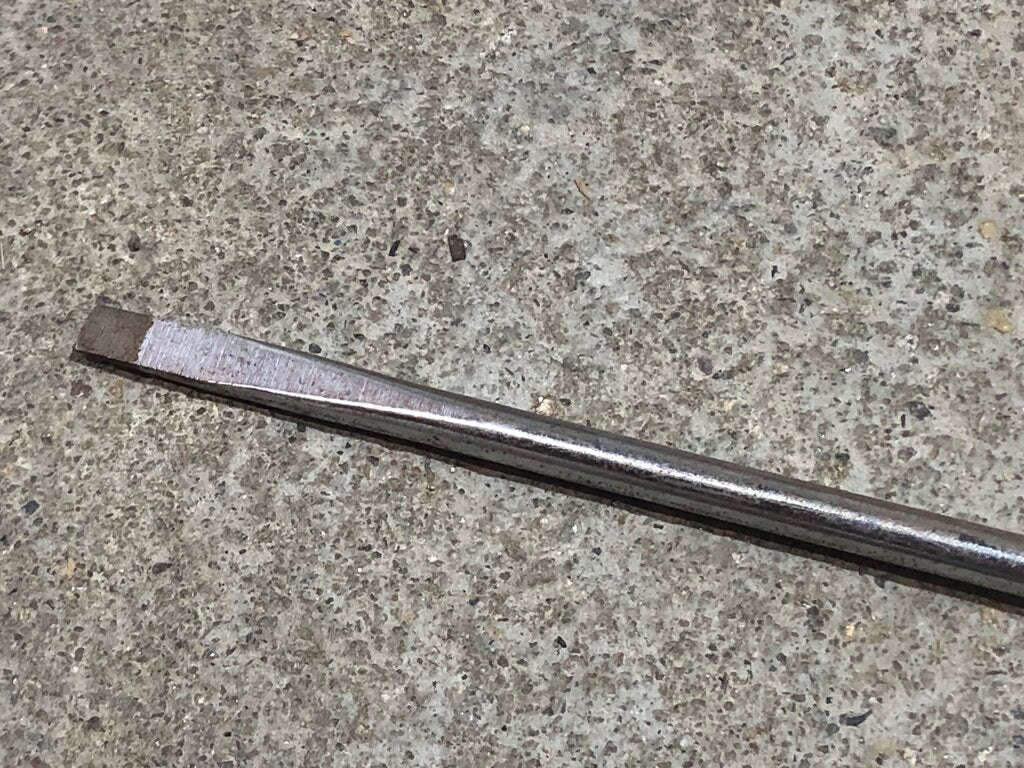 Flat Tip Screwdriver