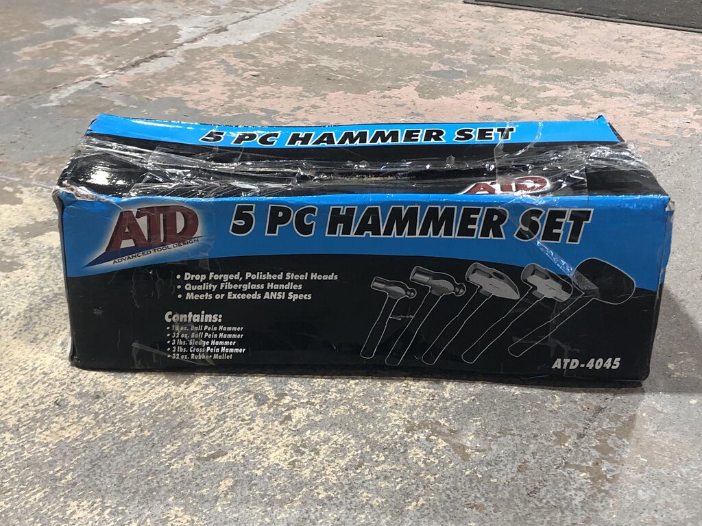 5-Piece Hammer Set