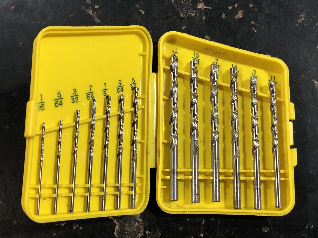 Jobbers' Length Drill Bit Set