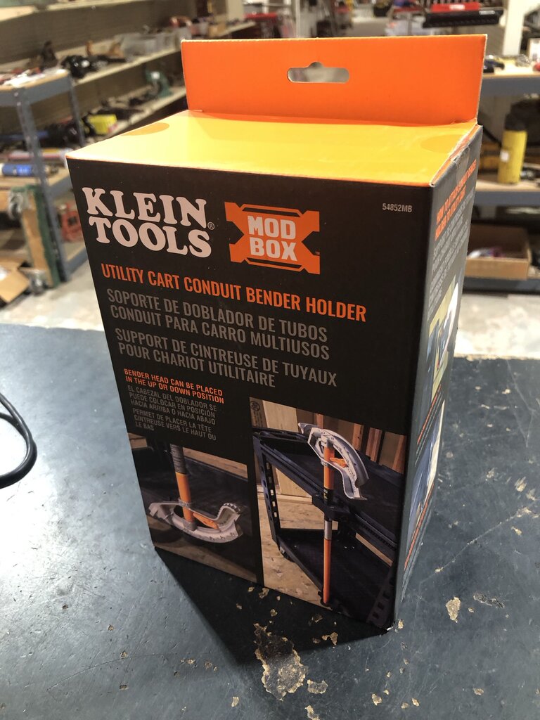 Utility Cart Conduit Bender Holder