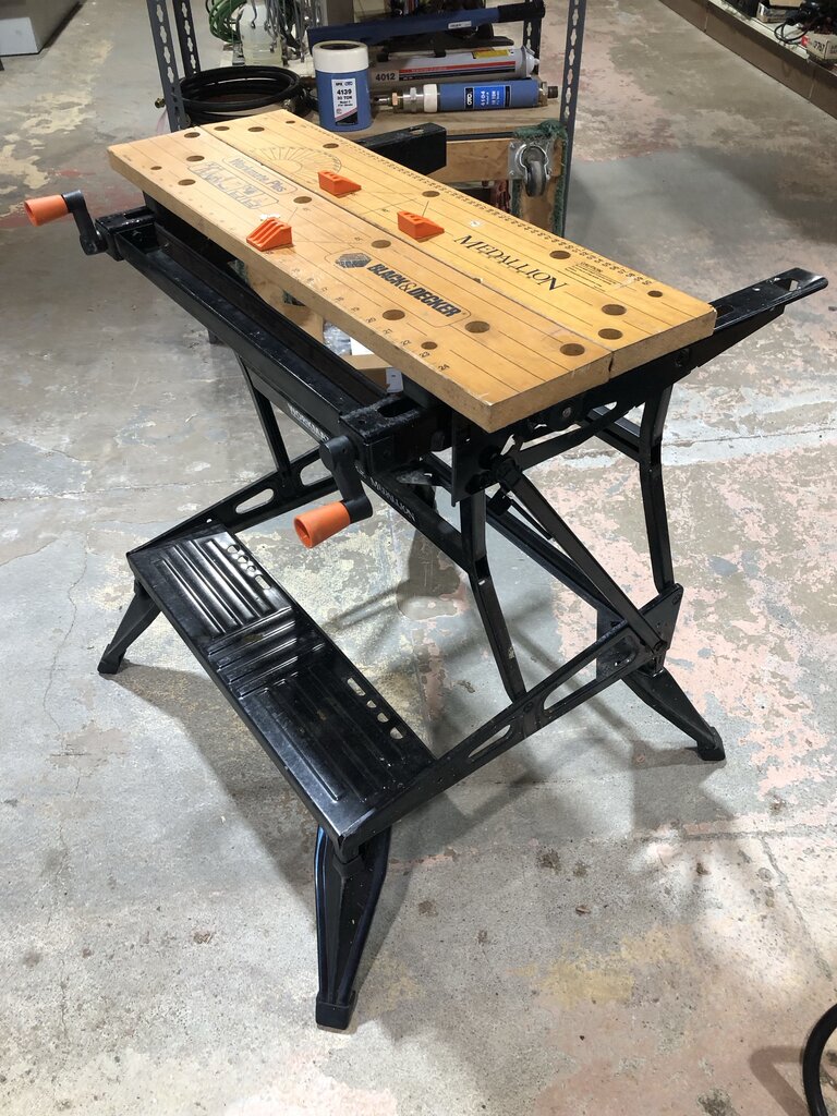 Portable Work Center and Vise