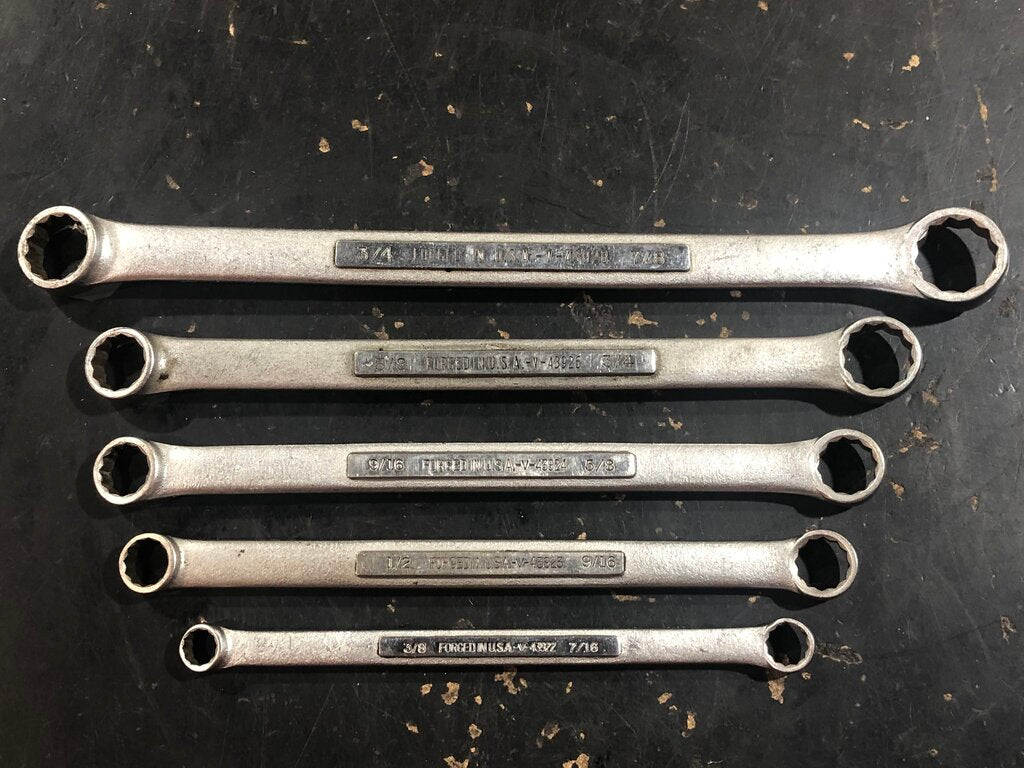 Box End Wrench Set