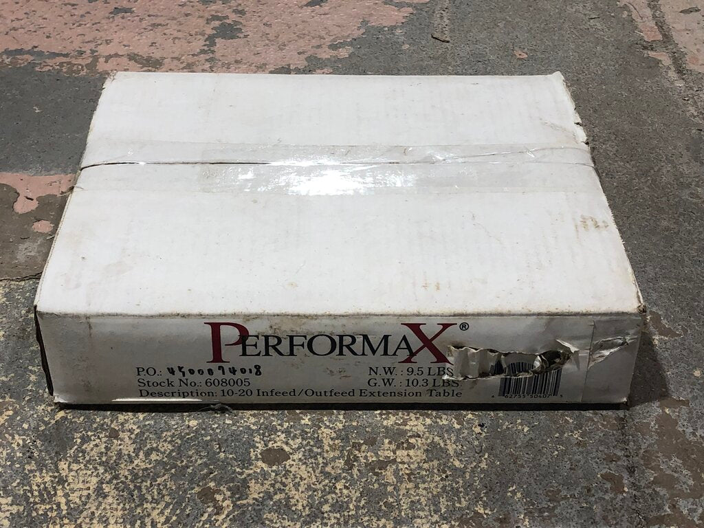 Infeed/Outfeed Tables