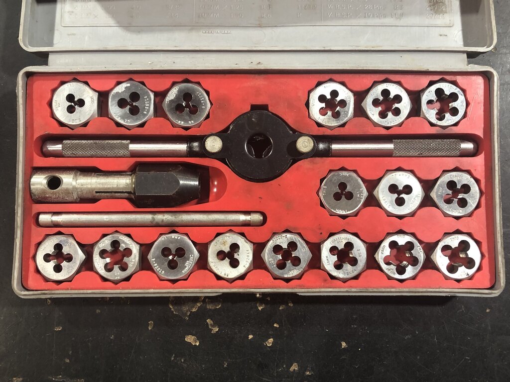 Metric Tap & Die Set