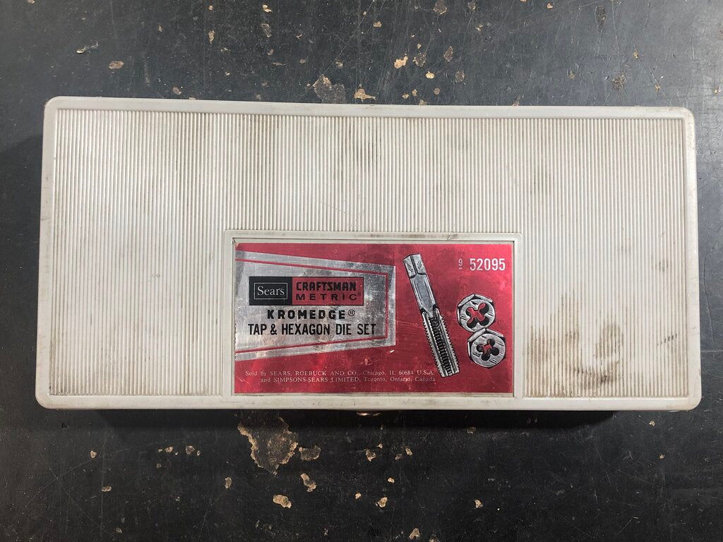Metric Tap & Die Set