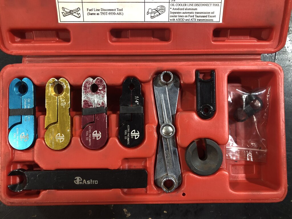 Line Disconnect Set