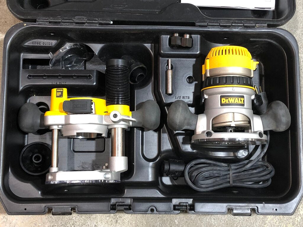 Fixed / Plunge Base Router Combo Kit