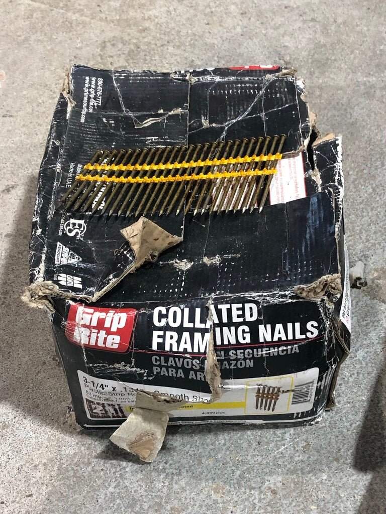 Framing Nailer with Nails