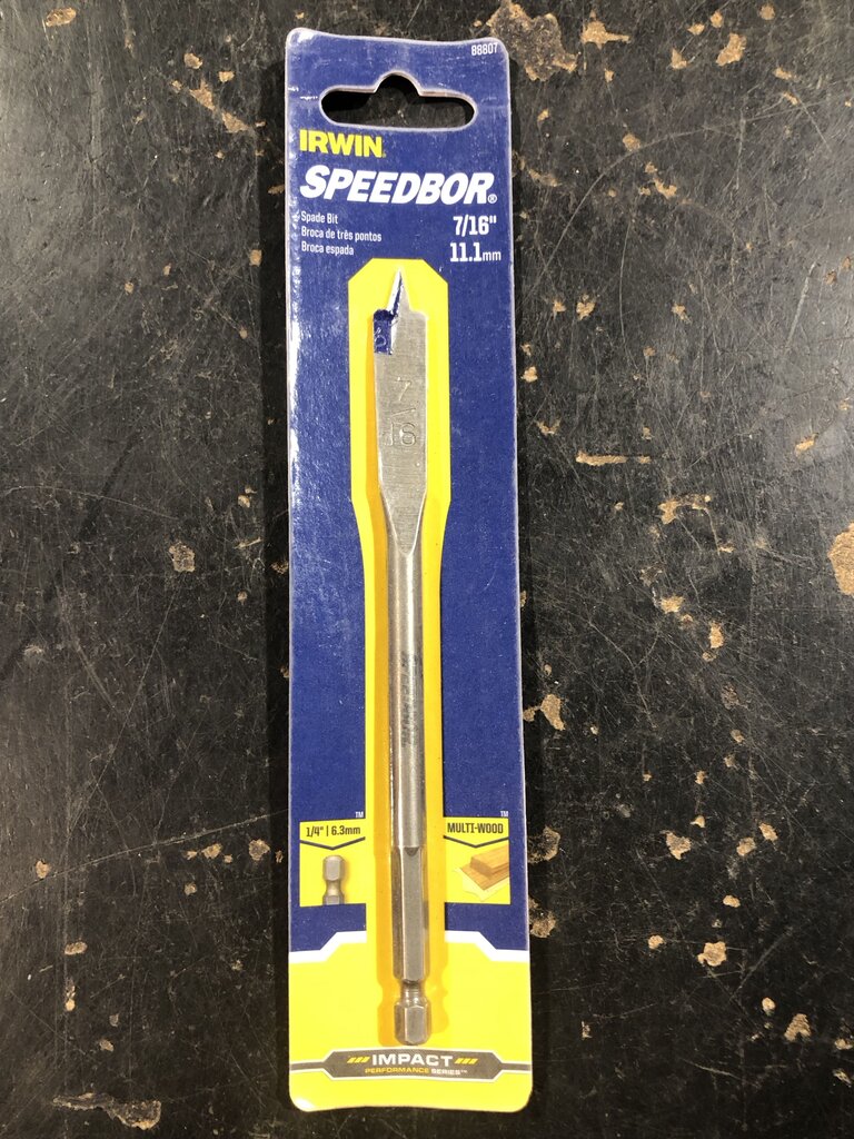 Woodboring Spade Bit