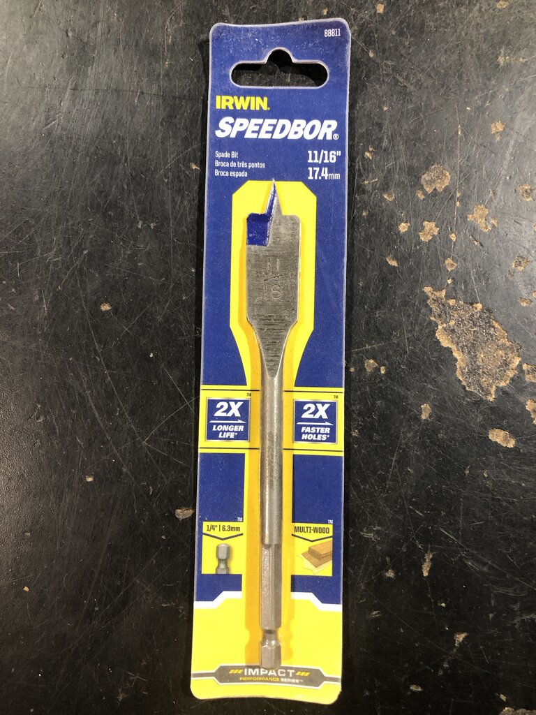 Woodboring Spade Bit