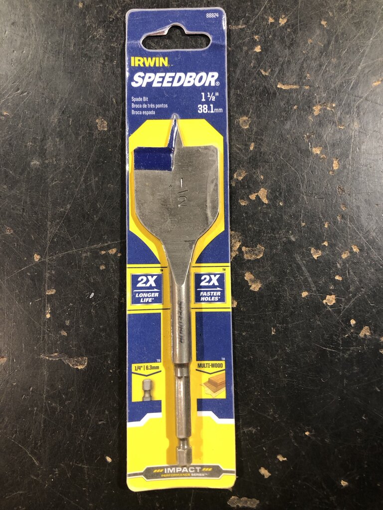Woodboring Spade Bit