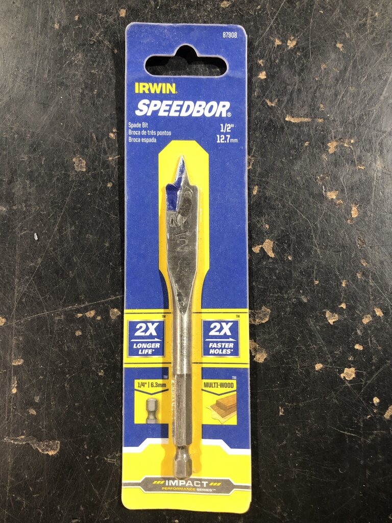 Woodboring Spade Bit