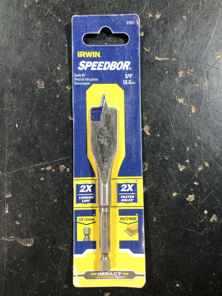 Woodboring Spade Bit