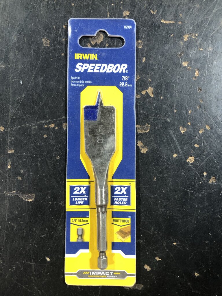 Woodboring Spade Bit
