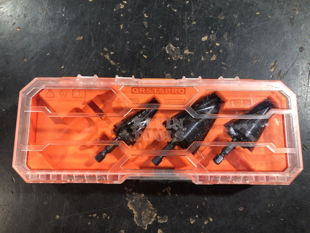 Quick Release Step Bit Kit