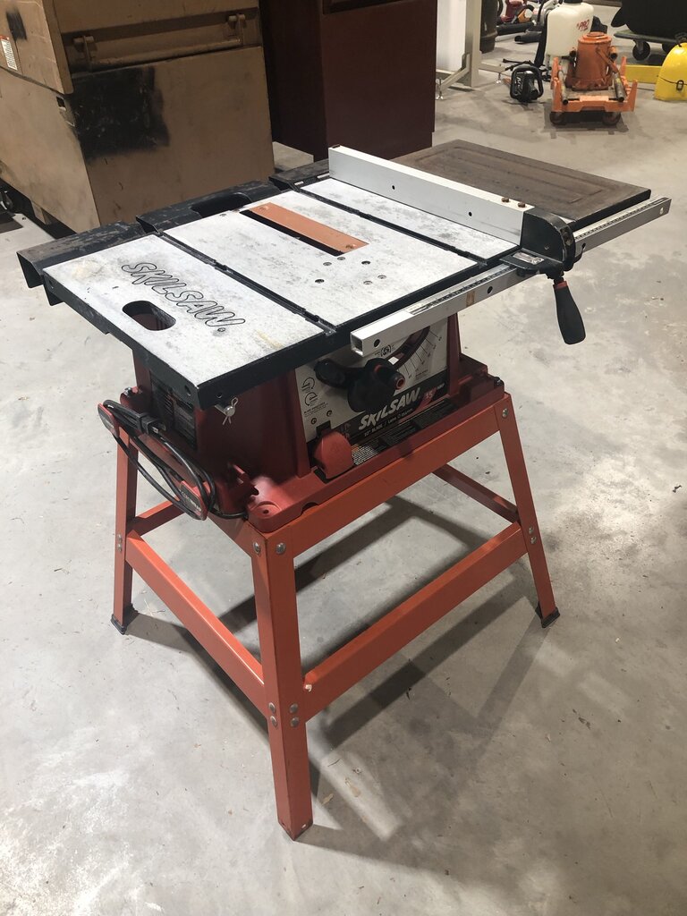 Table Saw on Stand