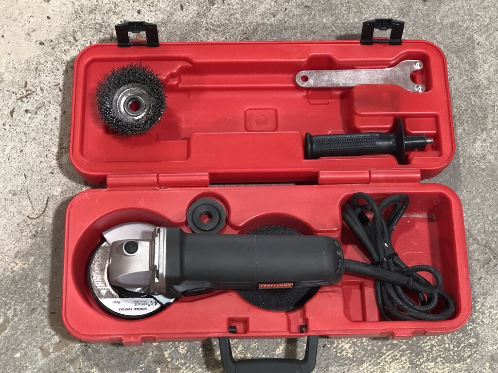 Corded Angle Grinder Kit