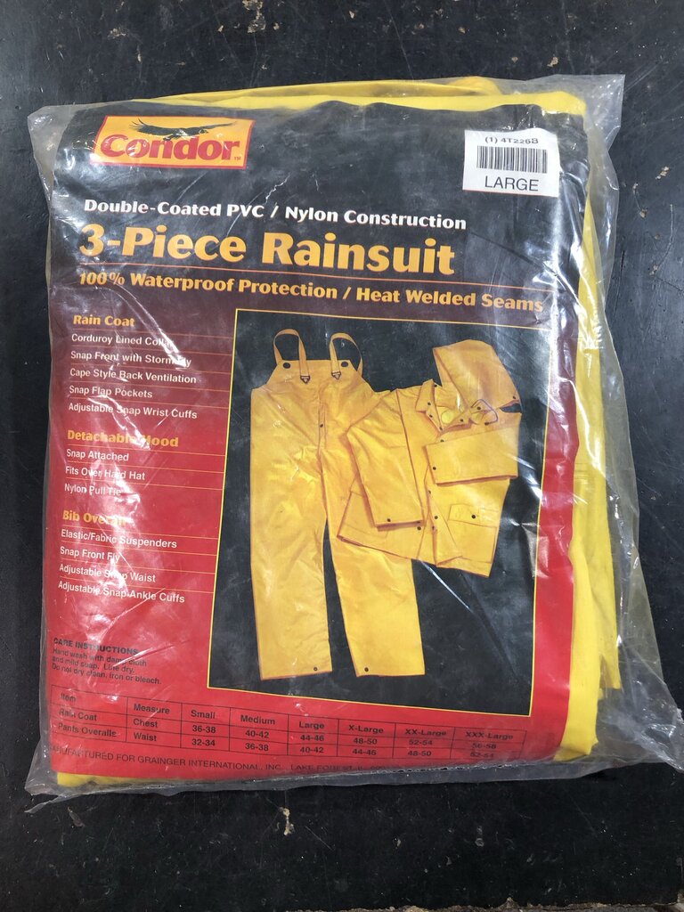 3-Piece Rainsuit
