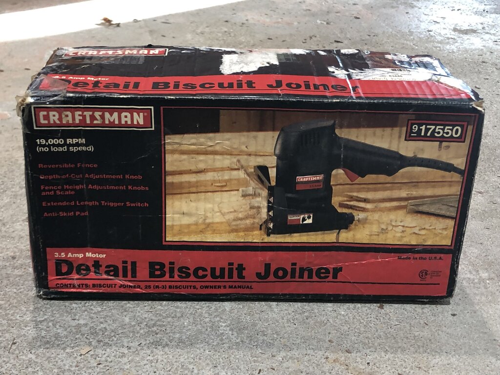 Corded Detail Biscuit Joiner