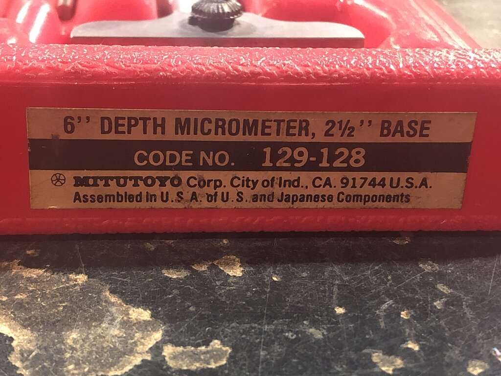 Depth Micrometer