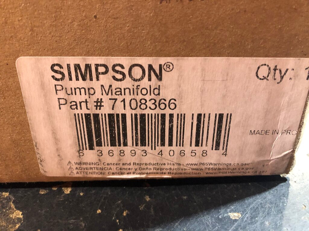 Complete Manifold Assembly Kit