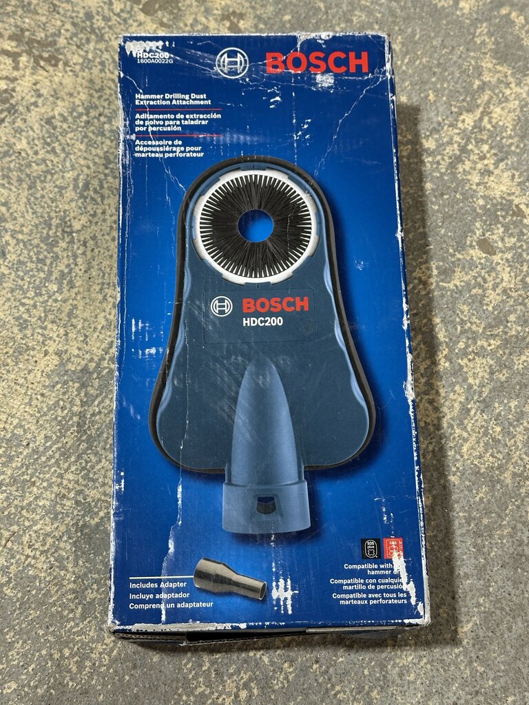 Hammer Drilling Dust Extraction Attachment