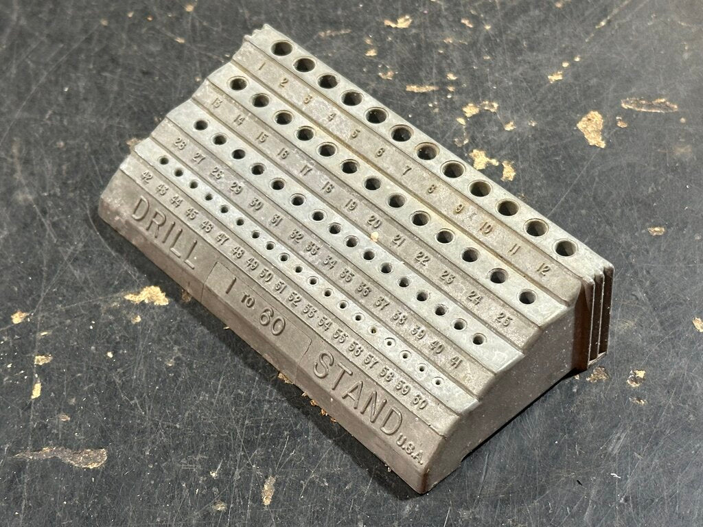 Cast Iron Drill Bit Stand