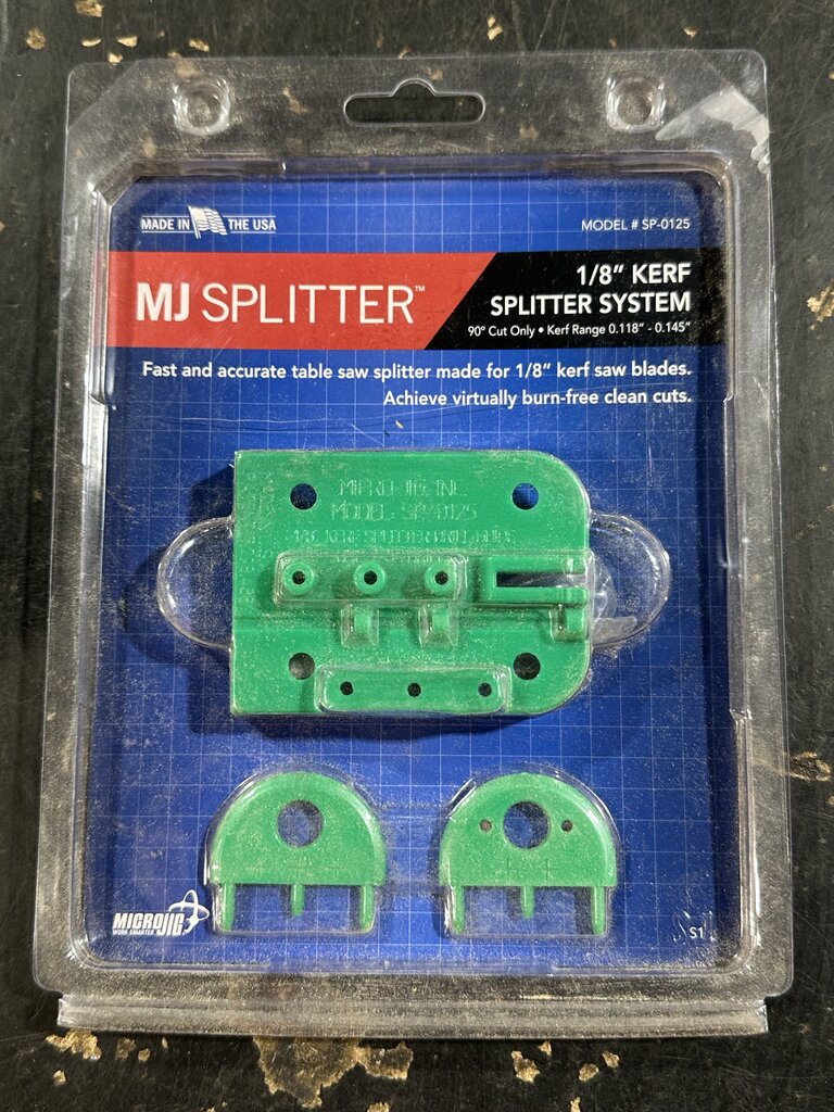 Splitter System for Table Saw