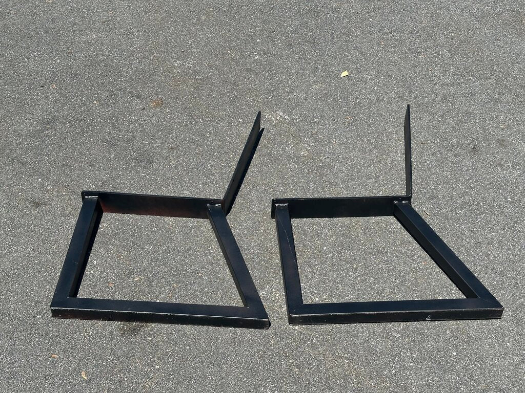 Welded Steel Bench / Chair Legs