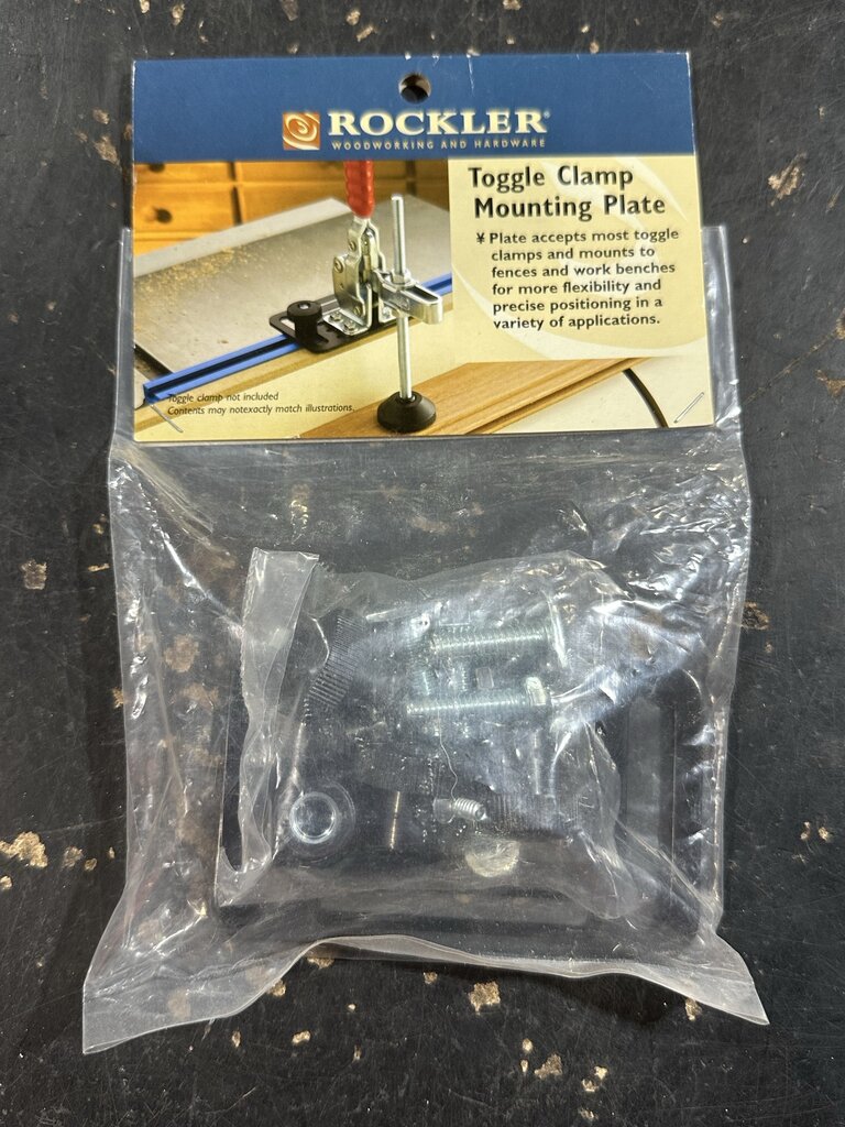 T-Track Toggle Clamp Mounting Plate