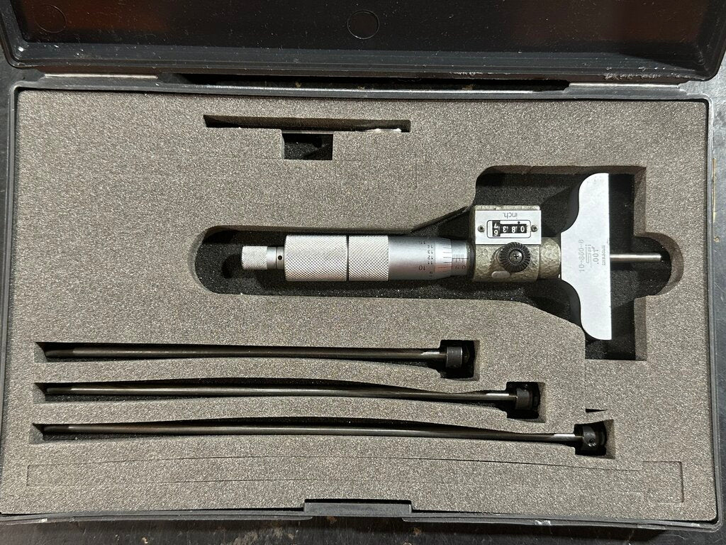 Depth Micrometer Set