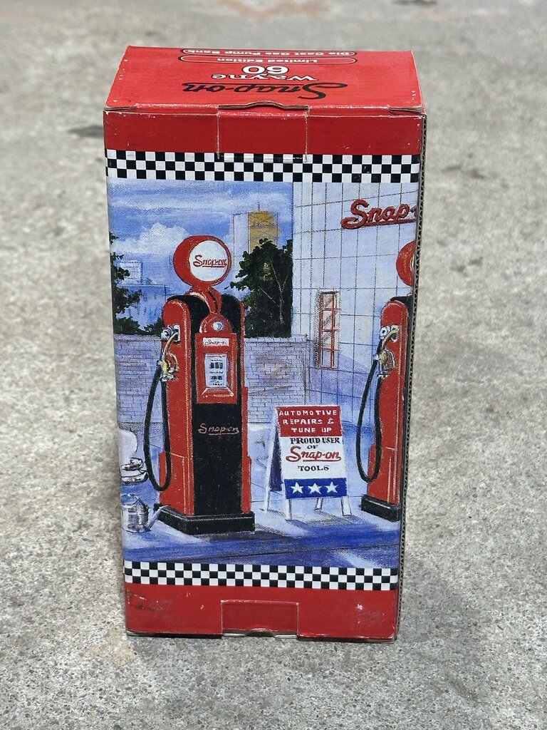 Limited Edition Die Cast Gas Pump Bank