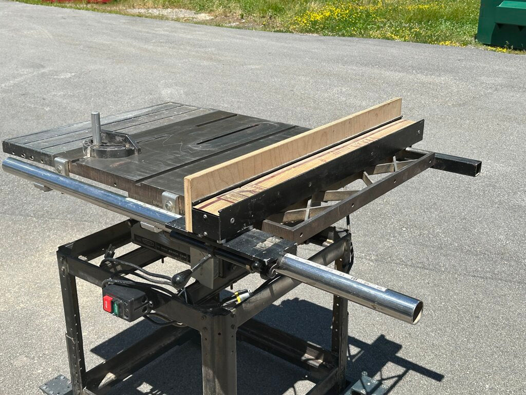 Table Saw on Mobile Base