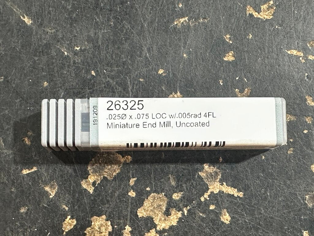 Solid Carbide Corner Radius End Mill