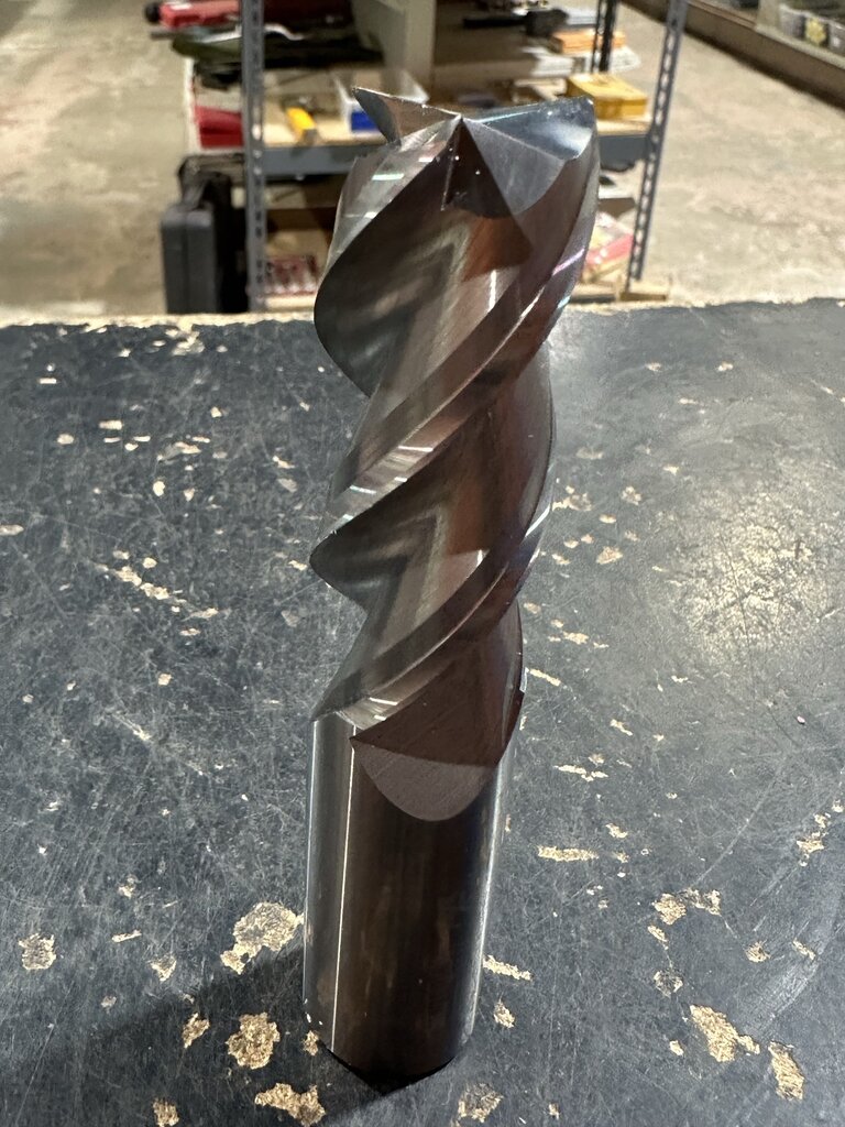 Solid Carbide 3-Flute Square End Mill