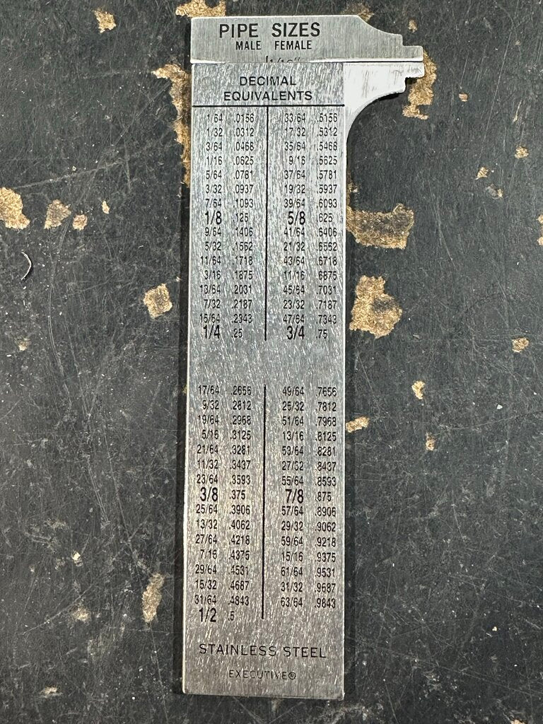 Stainless Steel Pocket Pipe Caliper