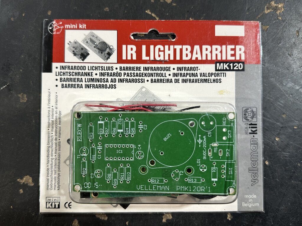 Infrared Motion Sensor Light Barrier Kit