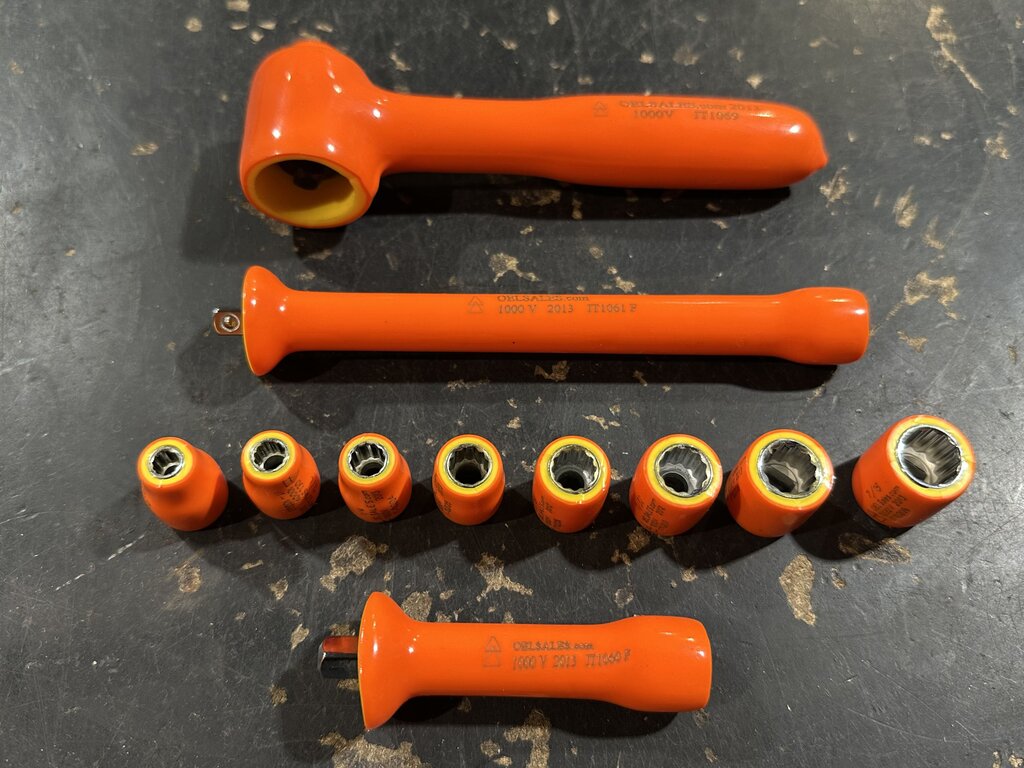 Insulated Socket Wrench Set