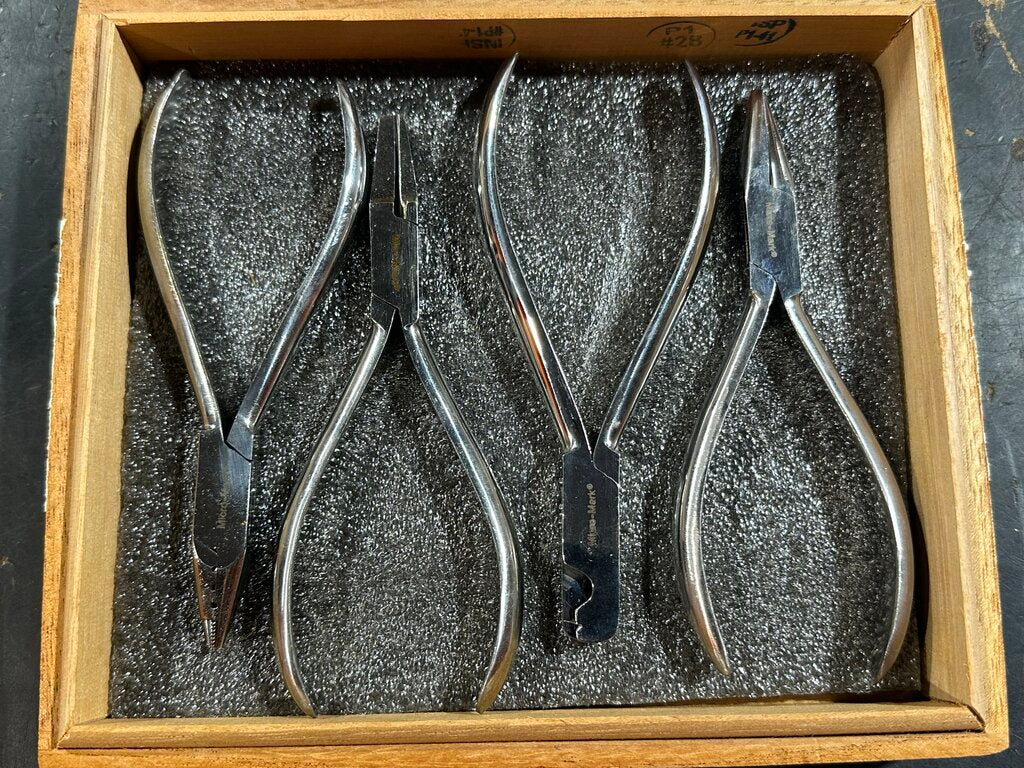 4-Piece Metal Forming Plier Set