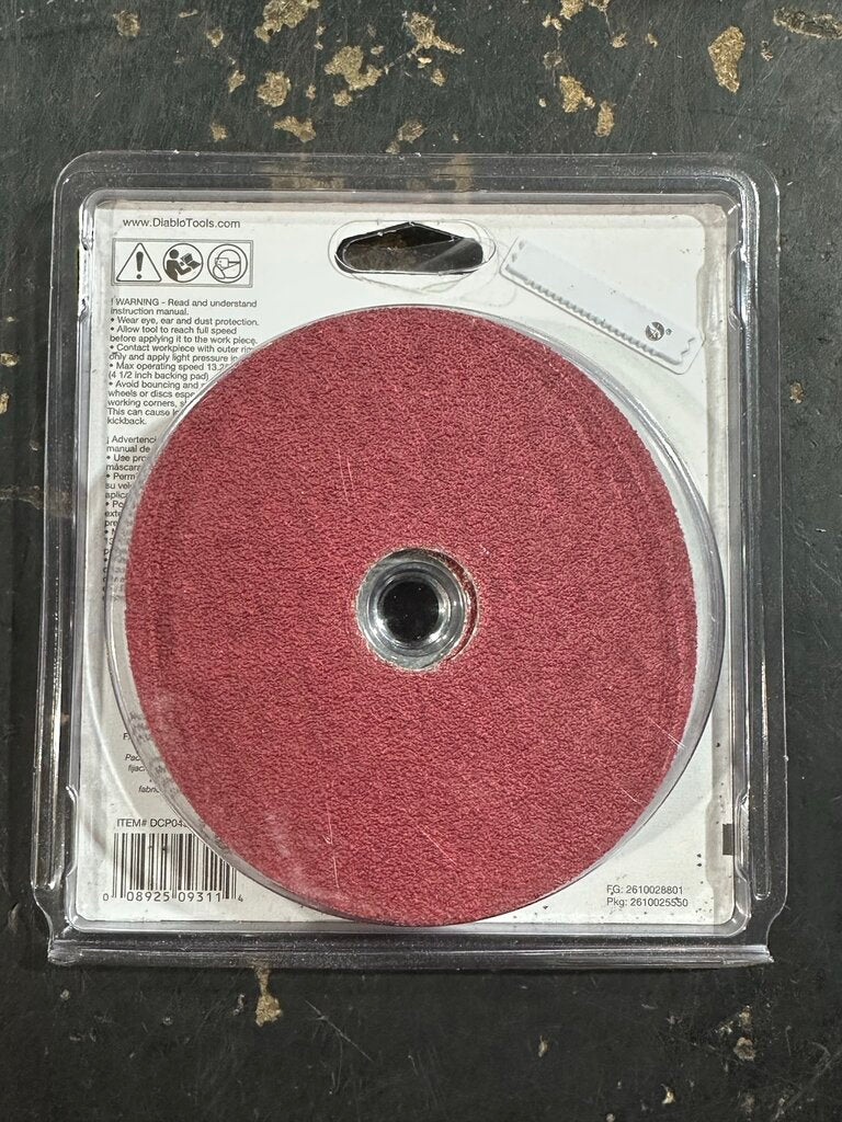4-1/2" Grinder to Sander Conversion Kit