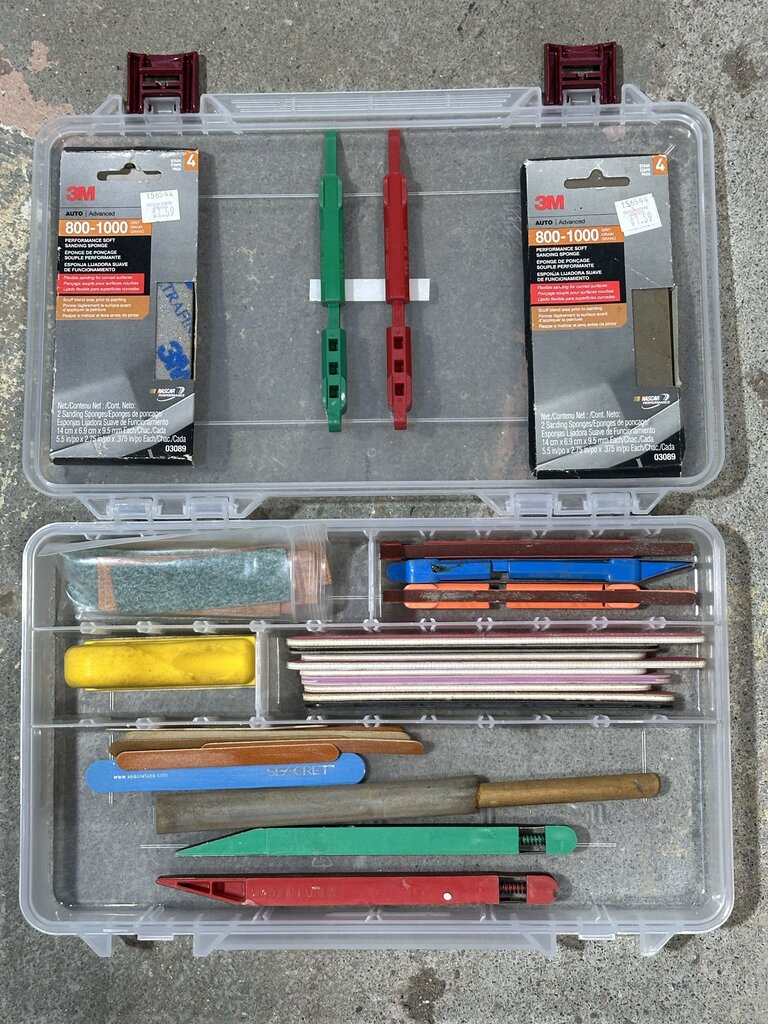 Sanding Sticks Bin