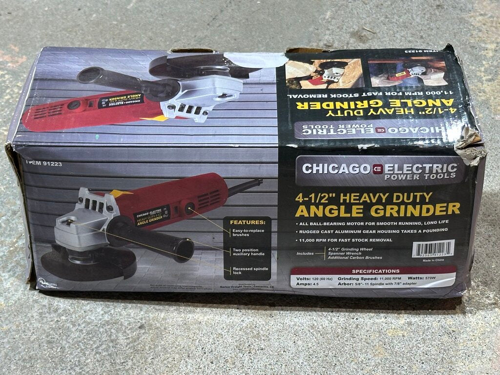 Corded Angle Grinder